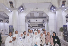 Jamaah Haji Kloter 2 PLM asal Lahat Umroh Sunnah