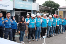 PLN UP3 Lahat Apel Bulan K3 Nasional, Tingkatkan Kesadaran Keselamatan Bekerja