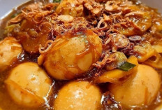 Semur Telur Hidangan Yang Lezat dan Mudah di Buat, Ini Dia Resep dan Cara Membuatnya