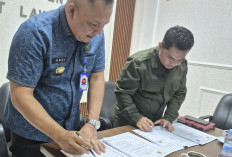 BNNK Empat Lawang dan Sekolah Rakyat Teken PKS untuk Perkuat Program P4GN di Lingkungan Pendidikan