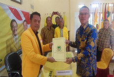 Melamar ke Golkar Alpian Maju Pilkada Pagar Alam