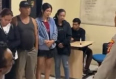 Polisi Tertibkan Warung Remang-remang di Merapi Barat, Puluhan Orang dan Belasan Motor Diamankan