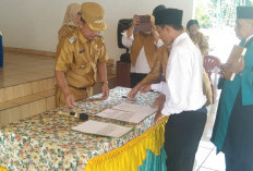 Camat Lantik BPD Kerang Rejo