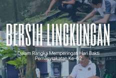Bapas Kelas II Lahat Gelar Aksi Bersih-Bersih Kantor Peringati Hari Bakti Pemasyarakatan ke-62