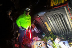Bus PO Anugerah Masuk Jurang di Gumay Talang Lahat, Laporan Darurat 110 Selamatkan Penumpang