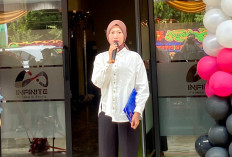 Grand Opening Infinite Fitness & Studio, Wabup Widia : Apresiasi Unit Usaha Serap Tenaga Kerja Lokal