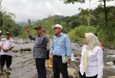 Bupati dan Wabup Lahat Tinjau Lahan Rencana Pembangunan Irigasi dan Pengembangan Industri Durian