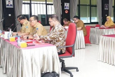 Pj Bupati Lahat Hadiri Evaluasi Kinerja, Paparkan Sepuluh Aspek Prioritas, Inilah Dia