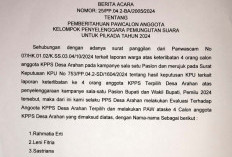 KPPS Desa Arahan Kecewa Dengan Pemecatan Sepihak Tanpa Pemberitahuan