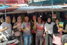 Blusukan Ke Pasar Lematang Cawabup Lahat Widia Ningsih Bersama Kak Wari di Serbu Warga, Begini Keluhan Warga