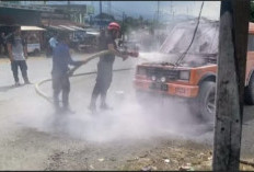 Nyaris Terbakar Saat Isi BBM, Mobil Oranye Hebohkan SPBU Talang Banyu