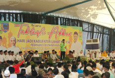 Ratusan Warga Padati Tabligh Akbar Perayaan HUT Lahat