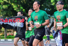 AHY Ikuti Kostrad Run 2026, Rayakan HUT ke-65 Kostrad Bersama Ribuan Pelari