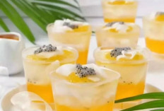 Lezatnya Puding Jeruk Kelapa Muda, Ini Resep dan Cara Membuatnya