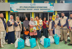 PLN UP3 Lahat Kembali Gelar Aksi Peduli Stunting, Tebar Senyum Sehat Anak Indonesia