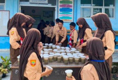 SMPN 1 Pagar Gunung Dorong Gaya Hidup Sehat