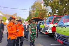 Musim Kemarau! Pemkab Lahat dan Forkopimda Gelar Apel Pasukan Penanggulangan Karthula