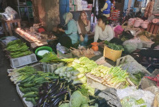ALHAMDULILLAH Pasca Lebaran, Pedagang Sayuran di Pasar Lematang Raup Untung