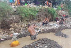 Emas, Koin, dan Barang Antik Ditemukan Warga di Sungai Lematang Pasar Bawah Ulu Lahat