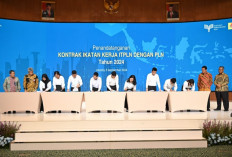 Lolos Seleksi, 135 Mahasiswa ITPLN Teken Kontrak Program Ikatan Kerja dengan PLN