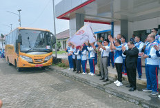 Kontingen Empat Lawang Resmi Dilepas Menuju Porprov XV di Muba