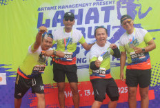 Nikmati Lari 5 K, Jajaran PT Pamapersada Nusantara Ikut Lahat Fun Run 2025