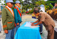 Momen Pelantikan Ketua OSIS SMAN 3 Lahat