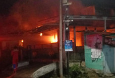 Satu Unit Rumah di Bandar Jaya Terbakar, Diduga Konsleting Listrik