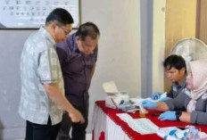 Ada Apa Petugas dan Warga Binaan Lapas Empat Lawang Jalani Tes Urine