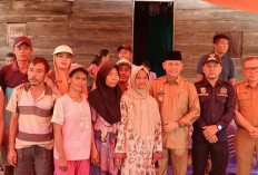 Wujudkan Kepedulian, Pemkab Empat Lawang Tinjau dan Salurkan Bantuan Korban Banjir di Desa Air Kelinsar