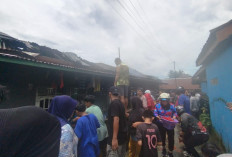 Satu Rumah dan Dua Kontrakan Terbakar di Lahat, Diduga Korsleting Listrik