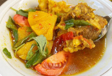 Lezat Pindang Tulang Iga Meranjat Khas Palembang Sumatera Selatan, di Sajikan Selagi Hangat Bersama Nasi Putih