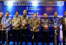 Pj Gubernur Pimpin Rapat RUPSLB Bank Sumsel, Inilah Sampaiannya