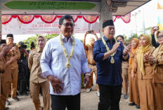 Program Kementerian Transmigrasi RI Hadir di SDN 18 Kikim Timur