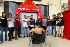 Polisi Polres Empat Lawang Amankan Residivis Kasus Begal