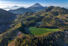 Dikelilingi Hutan Pinus dan Pegunungan, Telaga Warna di Kenal Dengan Keindahan Alam nya