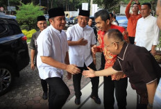 Gubernur dan Wagub Sumsel Bersilahturahmi dengan Insan Pers