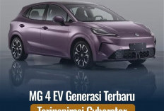 MG Hadirkan Generasi Terbaru MG 4 EV, Mengusung Gaya Desain Modern