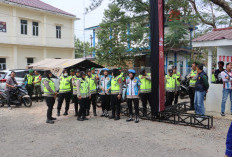 Polres Lahat Kerahkan Personel, Amankan Pendaftaran Poslon Pilkada Lahat