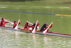Perahu Bidar MEMBARA Meriahkan HUT Muara Enim