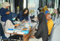 Sambut HUT ke-45, PTBA Kolaborasikan Bantuan Pangan dan Edukasi Gizi Pola Makan Sehat
