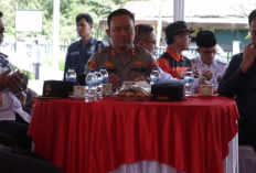 Kapolres Lahat Ikuti Zoom Penanaman Jagung Serentak Kuartal IV, Dukung Ketahanan Pangan Nasional