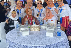 Ketua TP-PKK Empat Lawang Hadiri Senam Massal Pecahkan Rekor MURI di Palembang