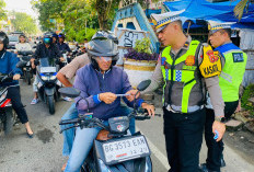 Humas Polres Lahat Imbau Keselamatan Berkendara, Operasi Keselamatan Musi 2026