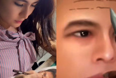 Angel Lee Selebriti Cantik Punya Bakat Melukis Wajah Ariel Noah 90 Persen Mirip