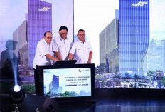 Resmikan Groundbreaking Gedung Mandiri Financial Center Palembang
