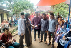 YM dan Istri Sambangi Kampung Halaman di Kota Agung Lahat