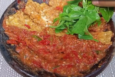 Menu Praktis! Tempe Penyet Sambal Terasi Kemangi yang Enak dan Kaya Cita Rasa , Bikin Nambah