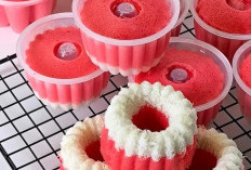 Ini Dia Resep dan Cara Membuat Kue Putu Ayu Merah Putih, Yang Sering Disajikan Saat Hari Kemerdekaan