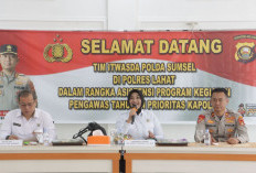 Itwasda Polda Sumsel Lakukan Asistensi Program Prioritas Kapolri di Polres Lahat